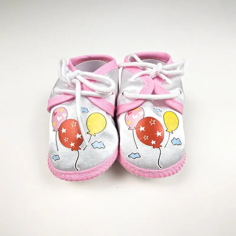 BABY CASUAL COTTON SHOES BALOON BABY PINK