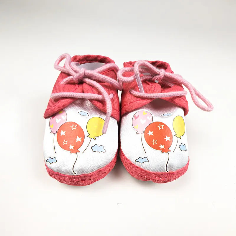 BABY CASUAL COTTON SHOES BALOON PINK