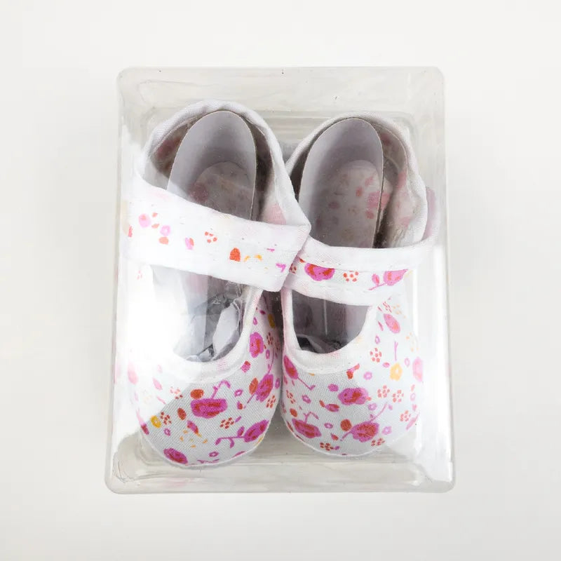 BABY CASUAL COTTON SHOES FLOWER BABY PINK - image 2