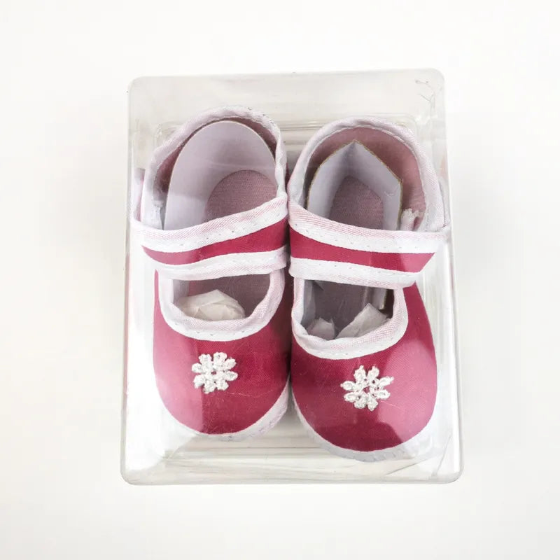 BABY CASUAL COTTON SHOES FLOWER BUNCH PINK - image 2