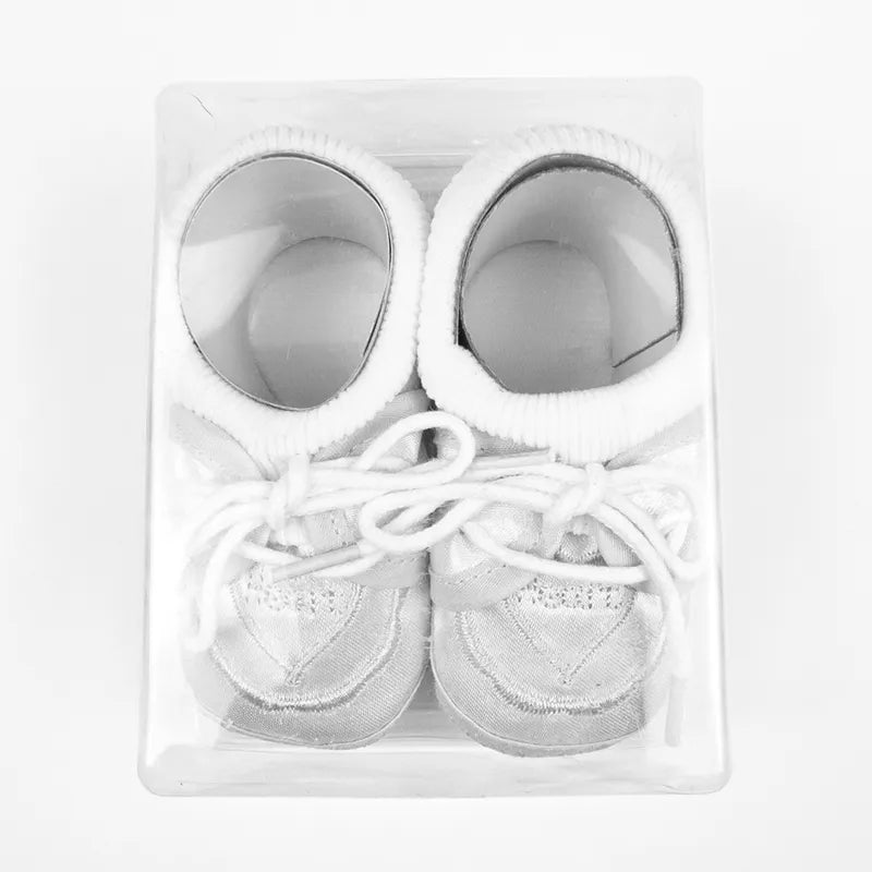 BABY CASUAL COTTON SHOES HEART WHITE - image 2