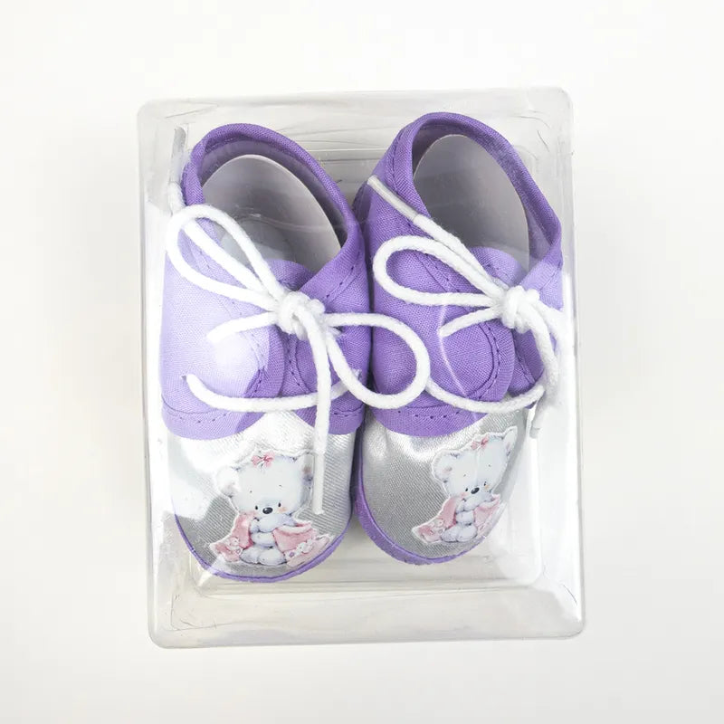 BABY CASUAL COTTON SHOES PURPLE - image 2