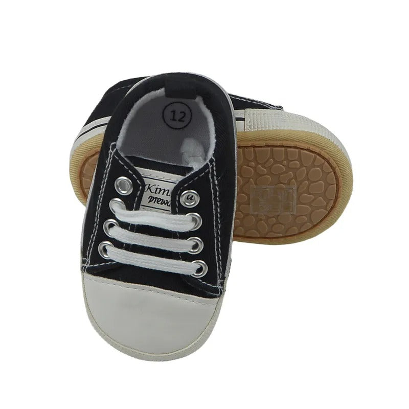 Baby Casual Lace Shoes Black – additional product view 2 of 3
