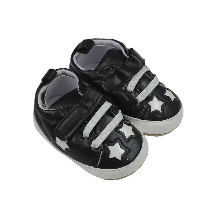 BABY CASUAL SHOES BLACK STAR