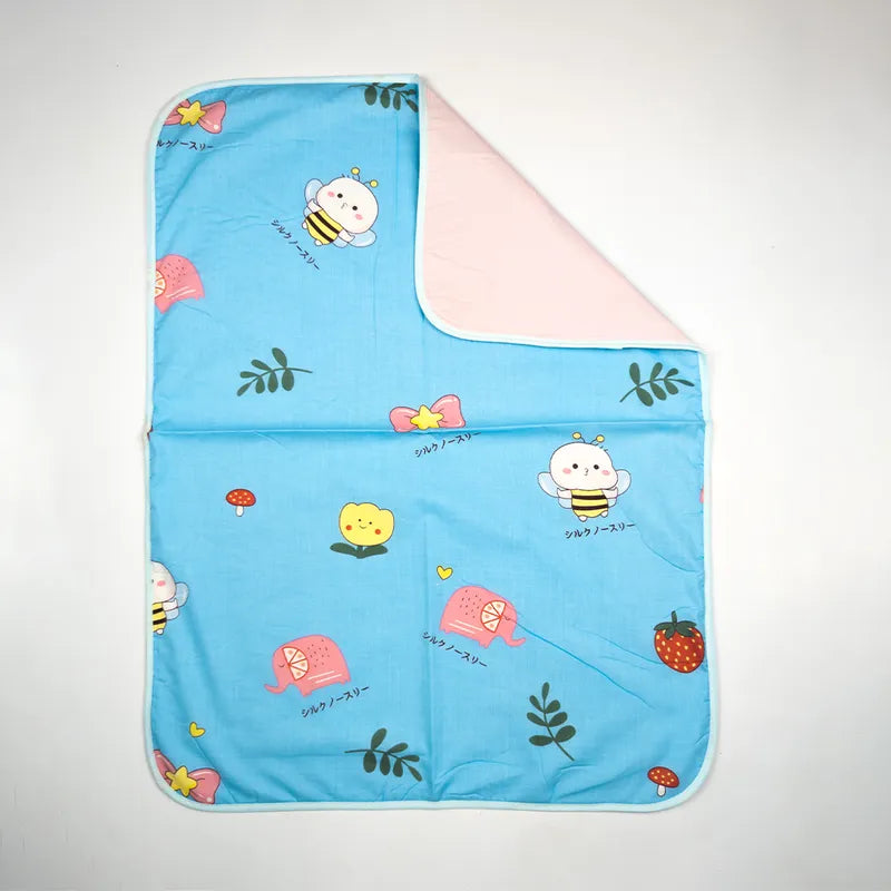 BABY CHANGING SHEET IMP COTTON BEE & ELEPHANT EDITION - image 2