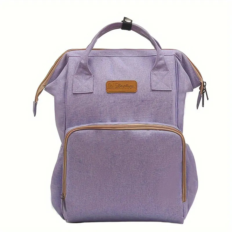 BABY DIAPER BAG PURPLE