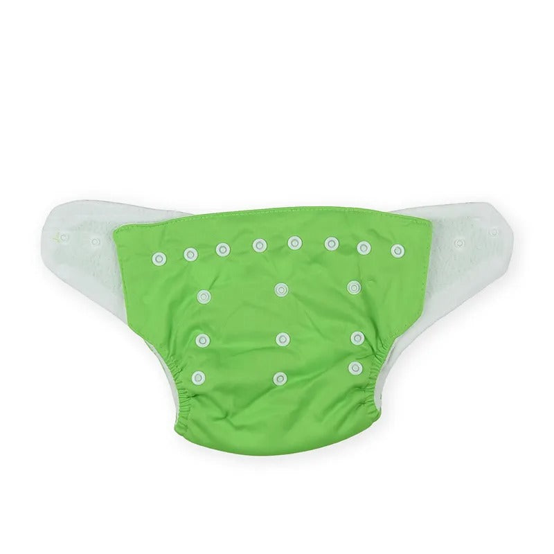 Baby Diaper Button Green