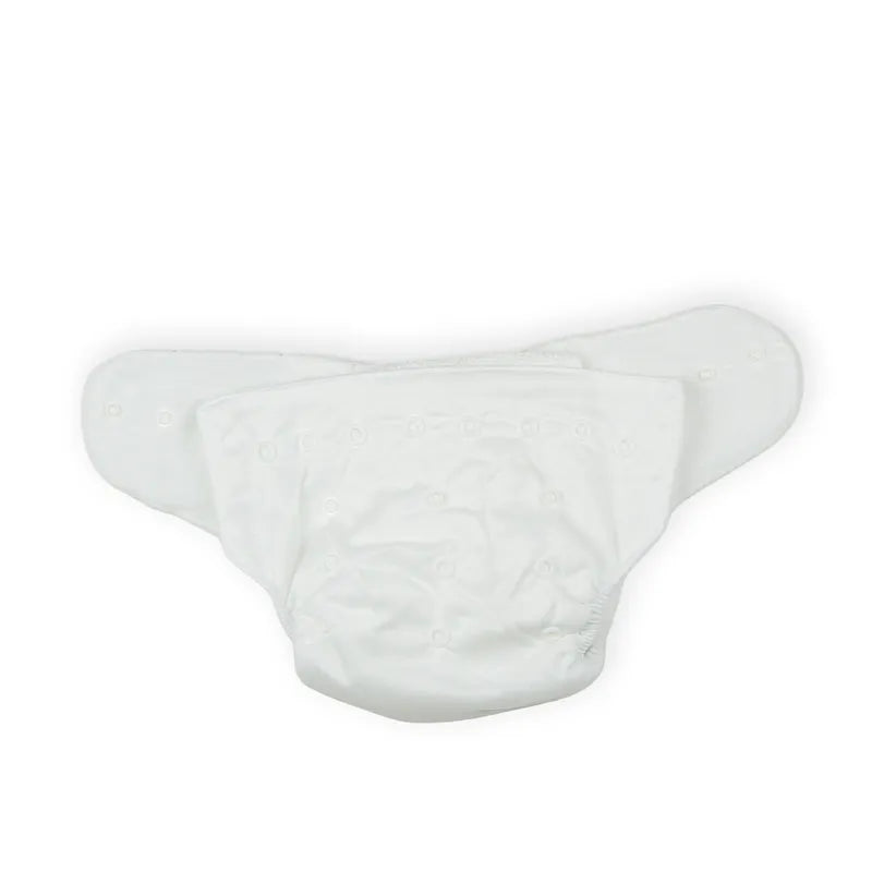 BABY DIAPER BUTTON WHITE - image 2