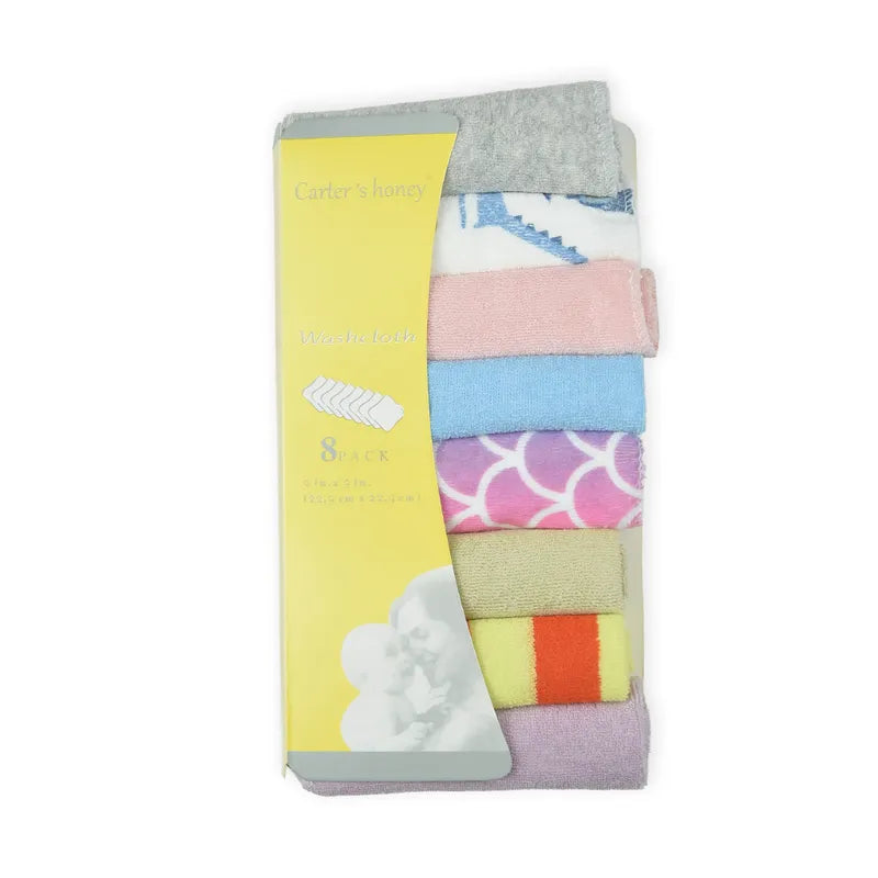 BABY FACETOWEL 8PCS CARD MULTI - image 2