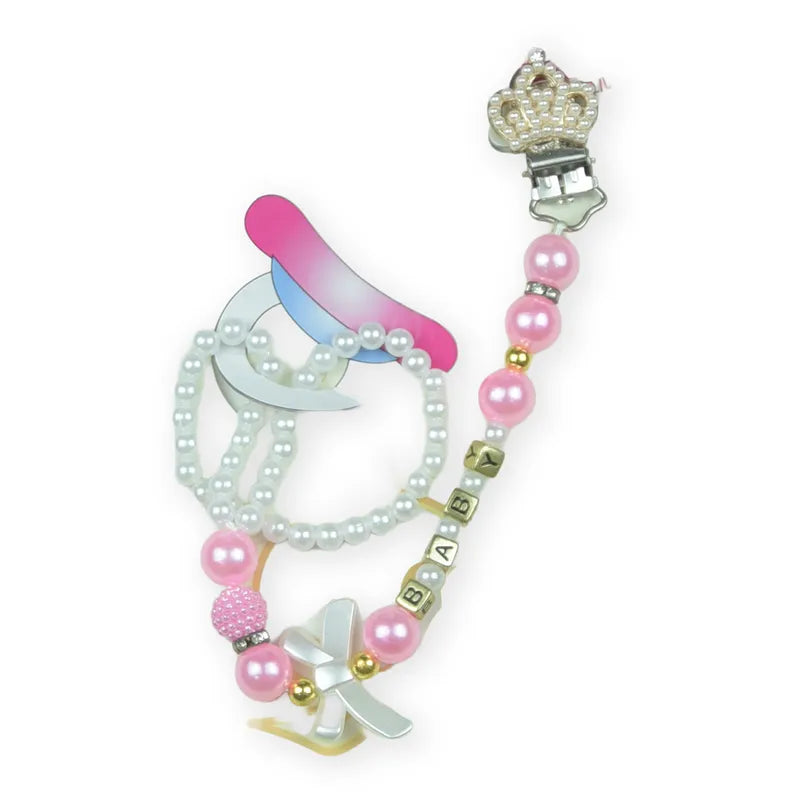 BABY FANCY CHAIN MICKEYMOUSE PINK - image 2