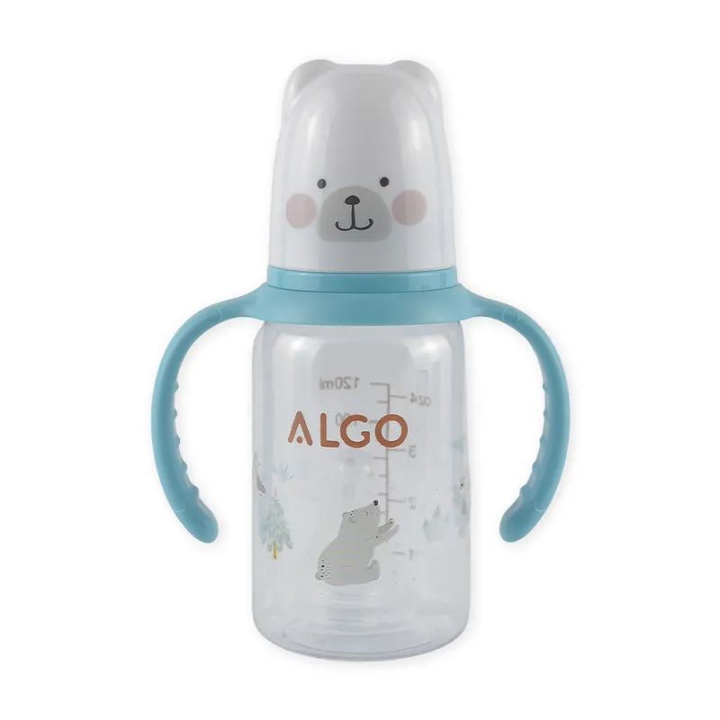 BABY FEEDER BEAR BLUE