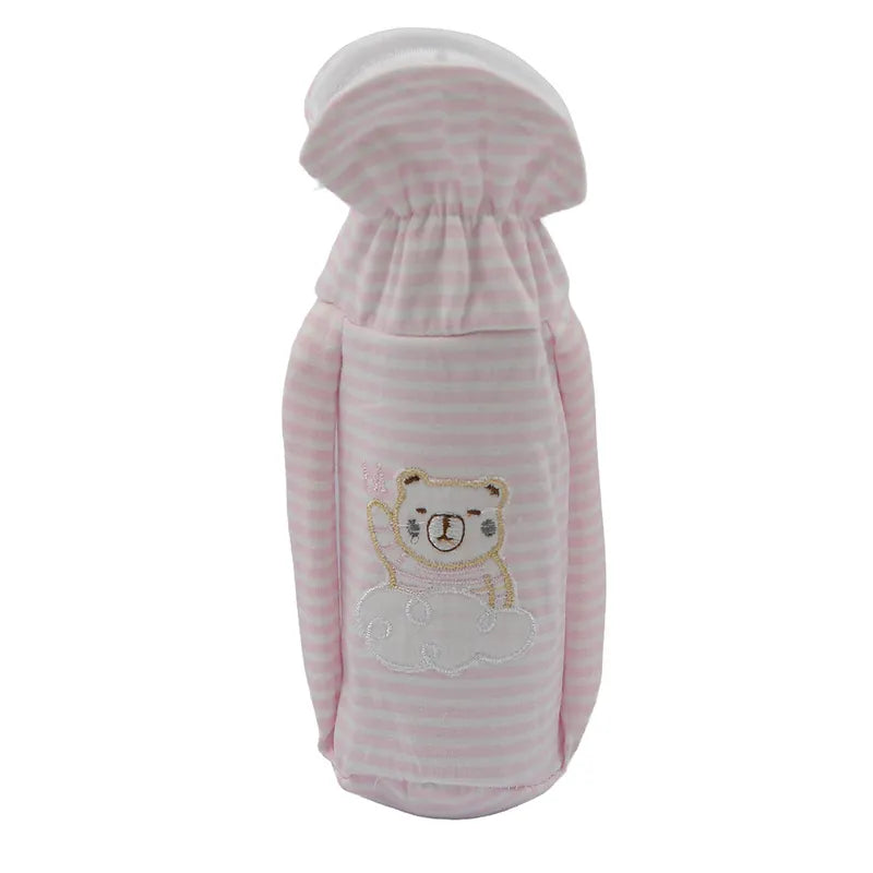 BABY FEEDER COVER BEAR PINK LITTLE HOME - image 2