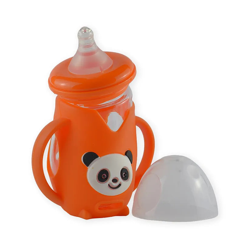 BABY FEEDER CURVE PANDA ORANGE - image 2