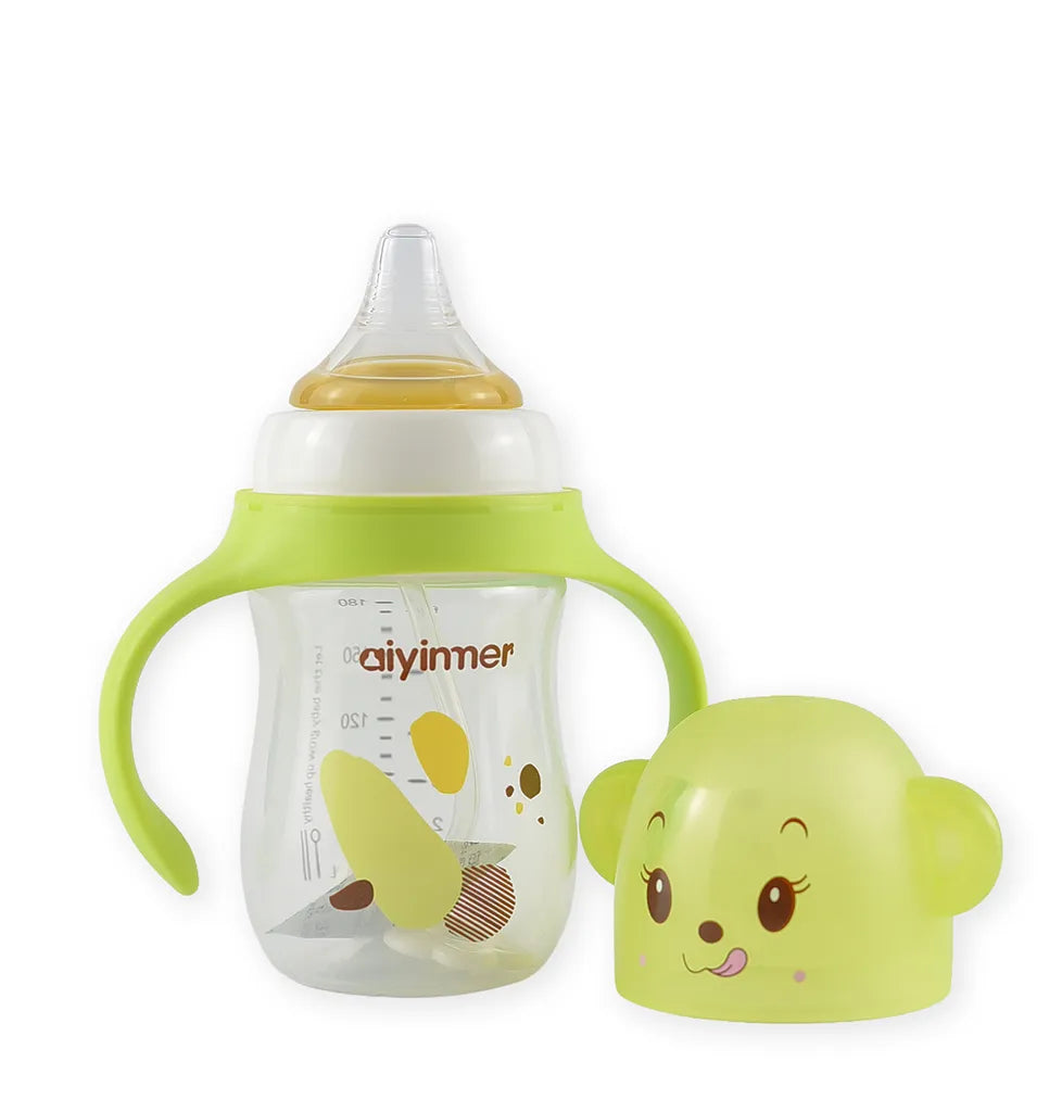 BABY FEEDER CUTE ANIMAL GREEN - image 3