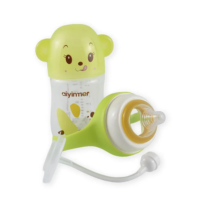 BABY FEEDER CUTE ANIMAL GREEN - image 2