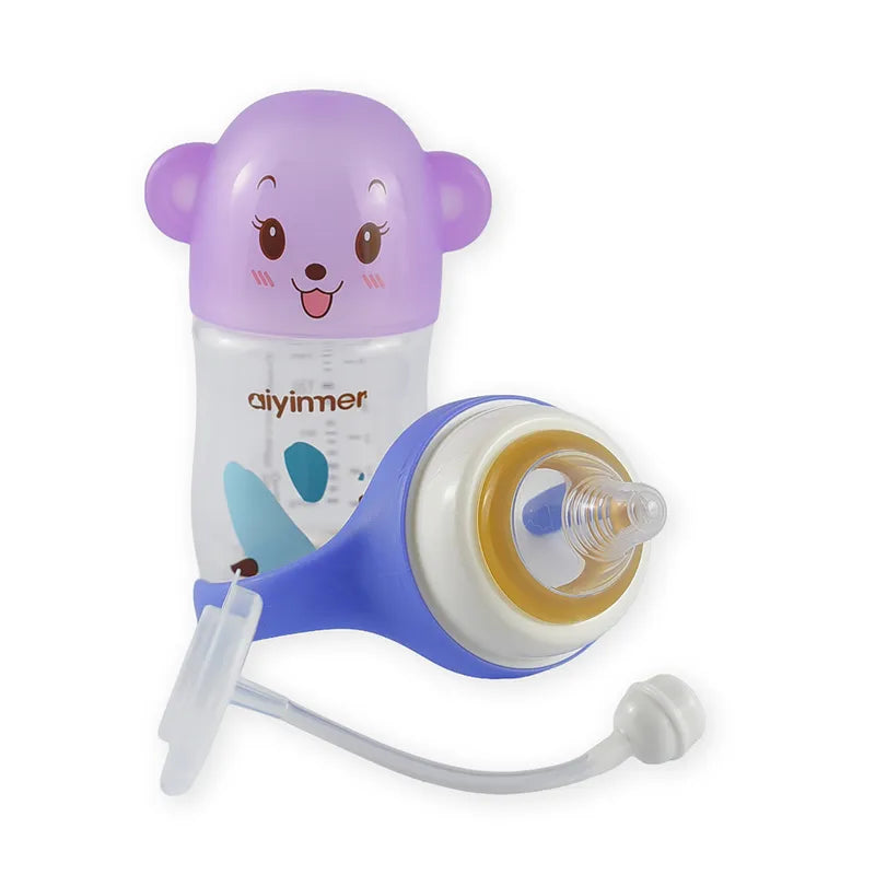 BABY FEEDER CUTE ANIMAL PURPLE - image 7