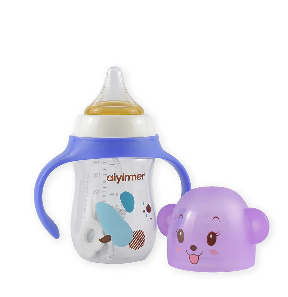 BABY FEEDER CUTE ANIMAL PURPLE - image 4