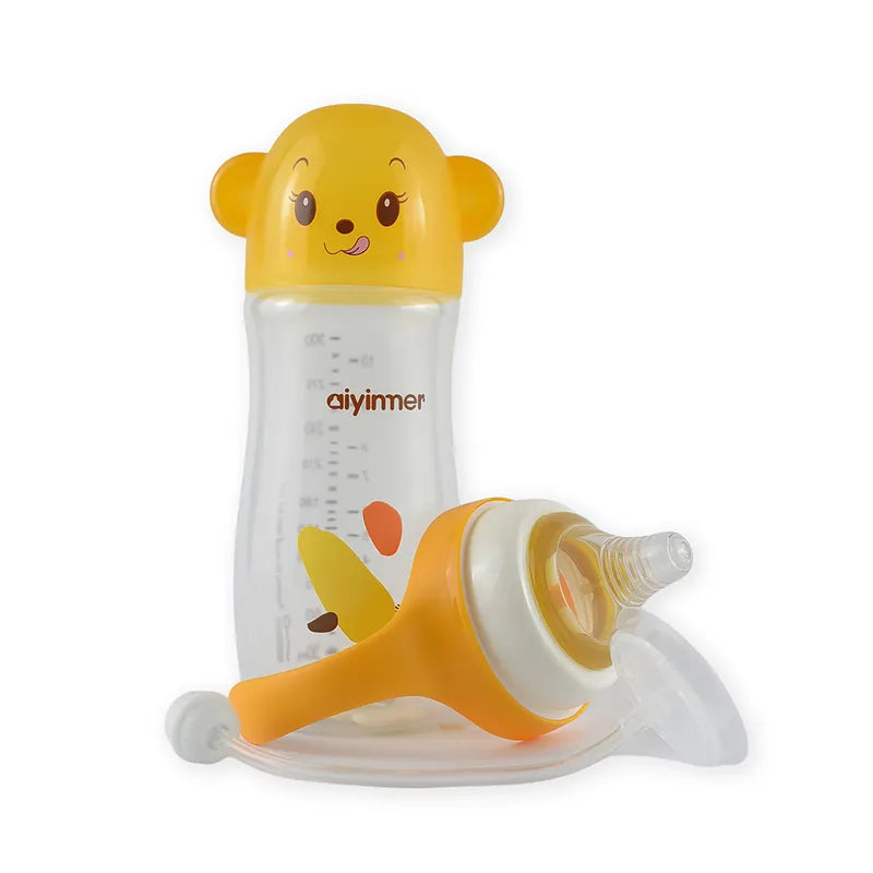 BABY FEEDER CUTE ANIMAL YELLOW - image 3