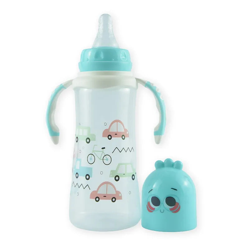 BABY FEEDER CUTE CHICK CYAN FISH - image 3
