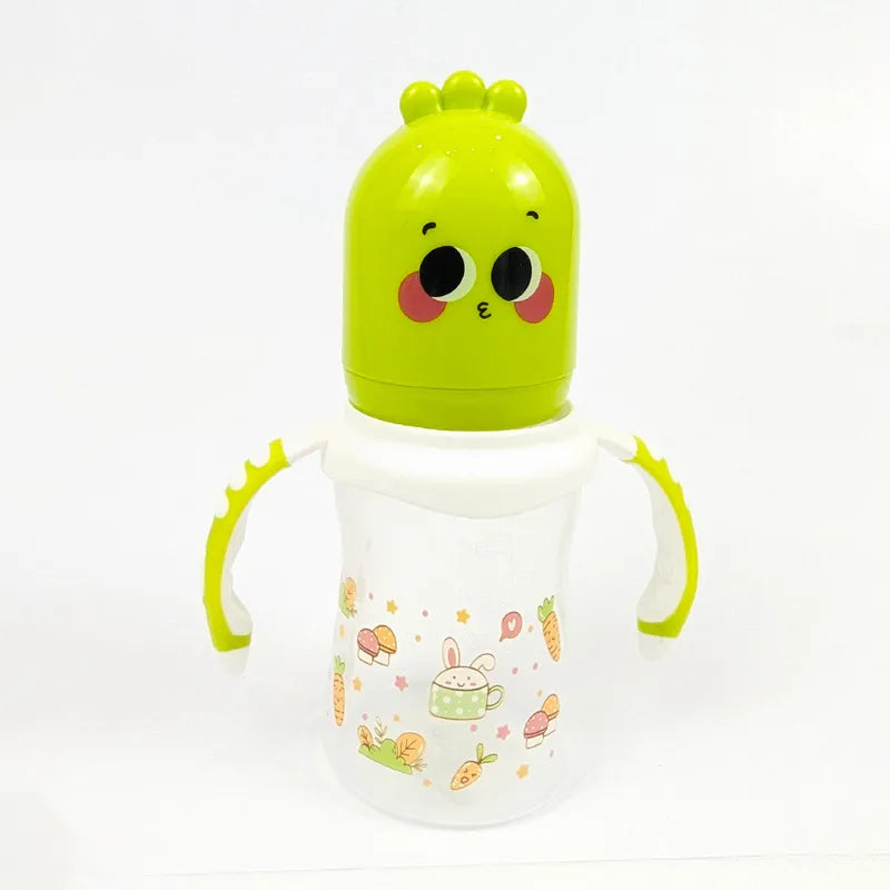 BABY FEEDER CUTE CHICK GREEN FISH - image 2