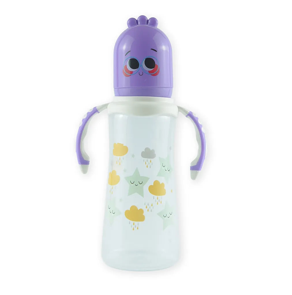 BABY FEEDER CUTE CHICK PURPLE FISH
