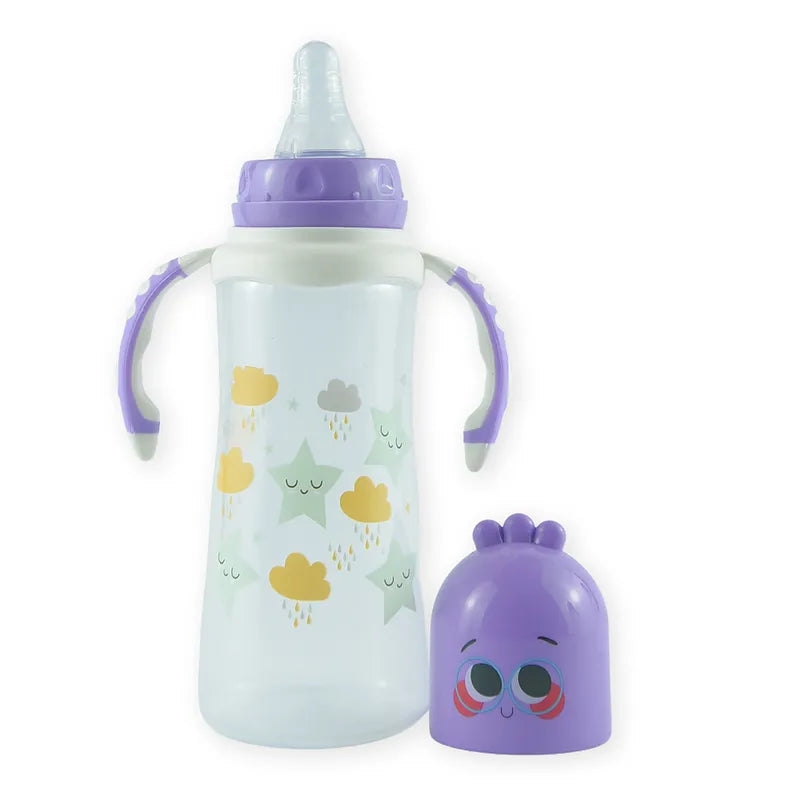 BABY FEEDER CUTE CHICK PURPLE FISH - image 3