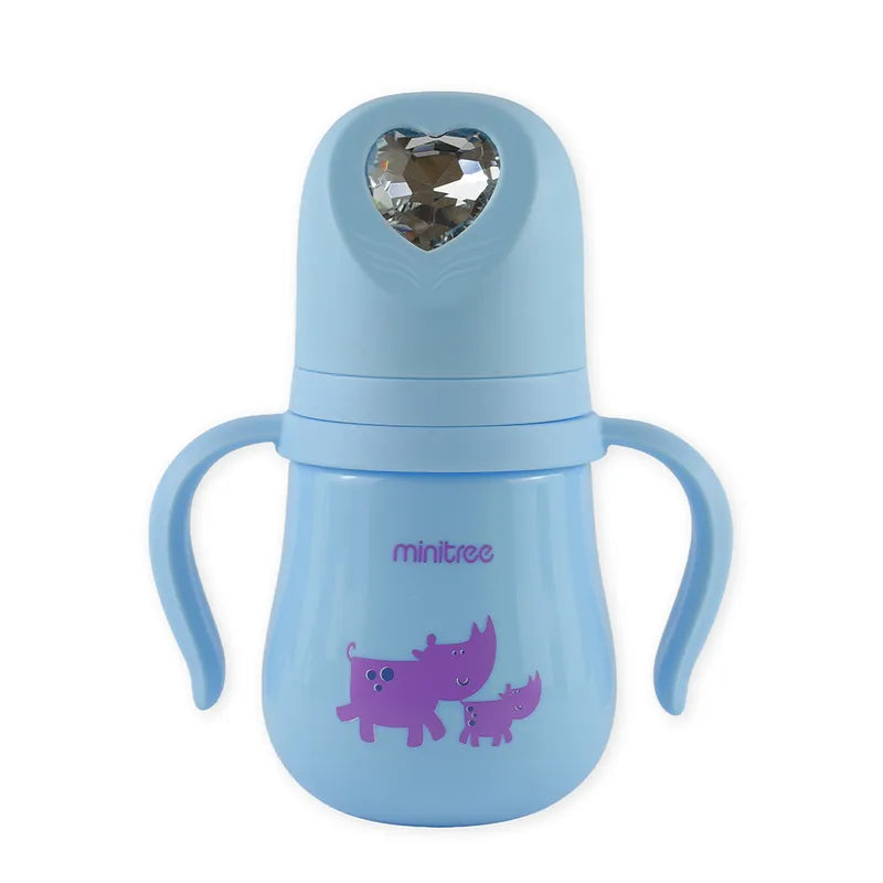BABY FEEDER DAIMOND HEART CAP BLUE - image 6