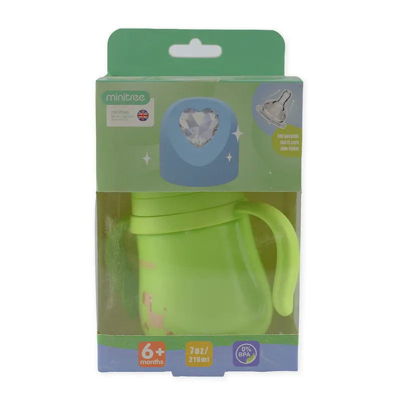 BABY FEEDER DAIMOND HEART CAP GREEN - image 7