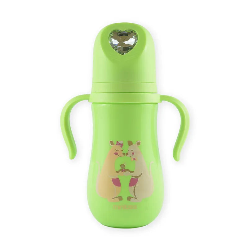 BABY FEEDER DAIMOND HEART CAP GREEN - image 3