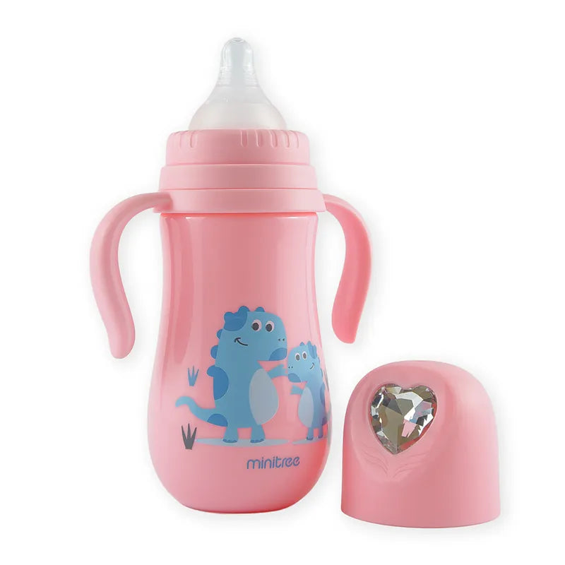 BABY FEEDER DIAMOND HEART CAP PINK - image 2