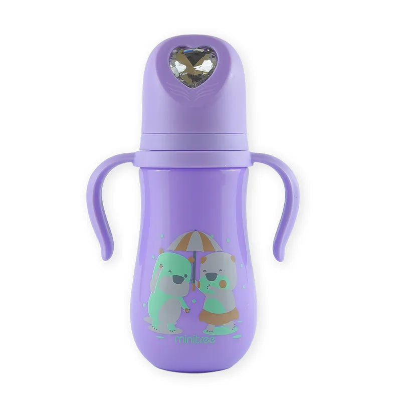 BABY FEEDER DAIMOND HEART CAP PURPLE - image 3