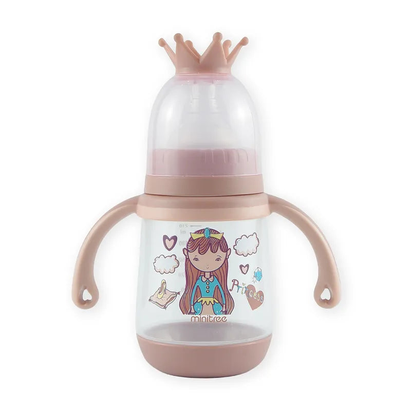 Baby Feeder King Cap Printed Brown