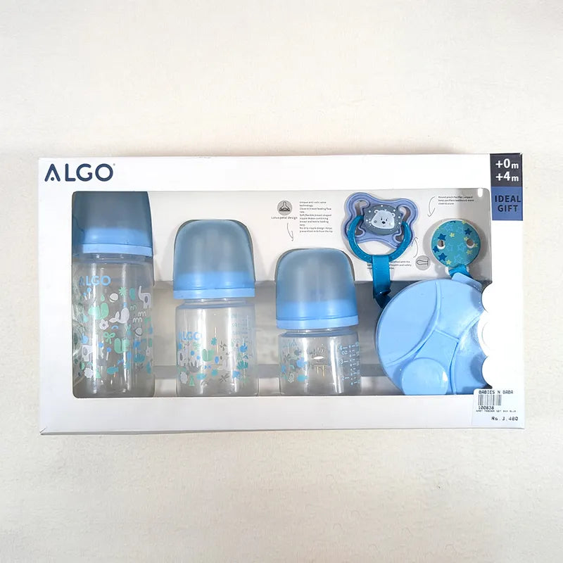 BABY FEEDER SET BOX BLUE