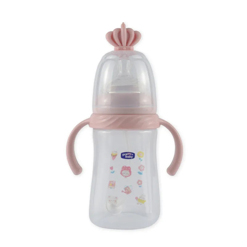 BABY FEEDER SIMPLE PRINTED PINK