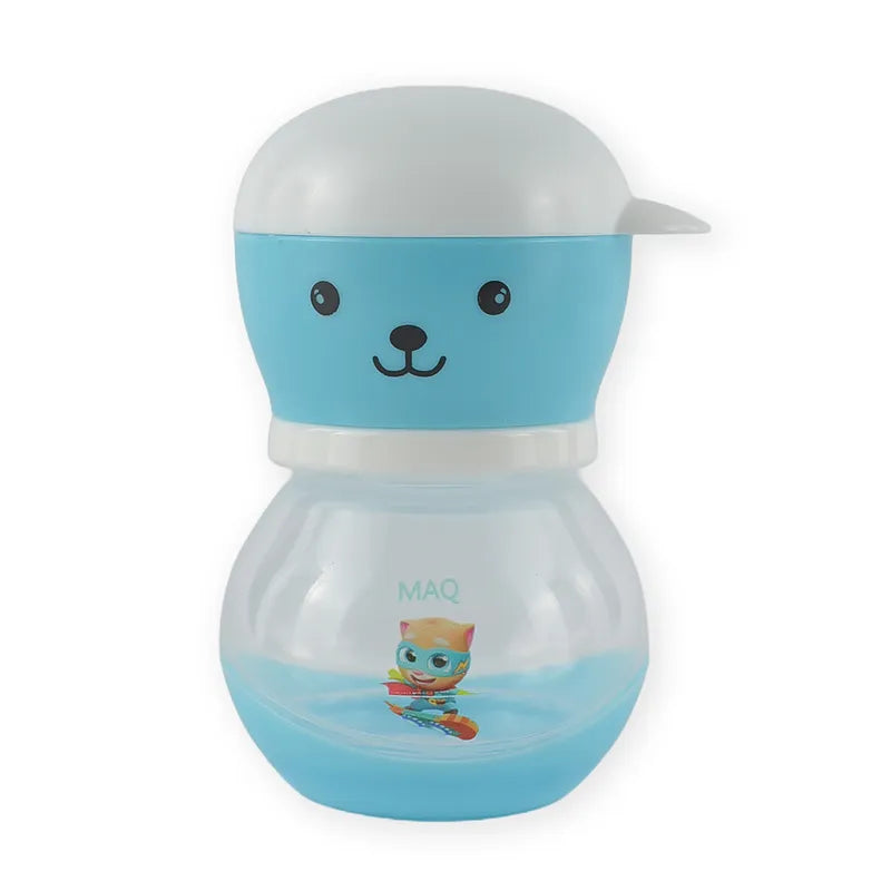 BABY FEEDING BOTTLE BEAR CYAN BASEBALL CAP MAQ