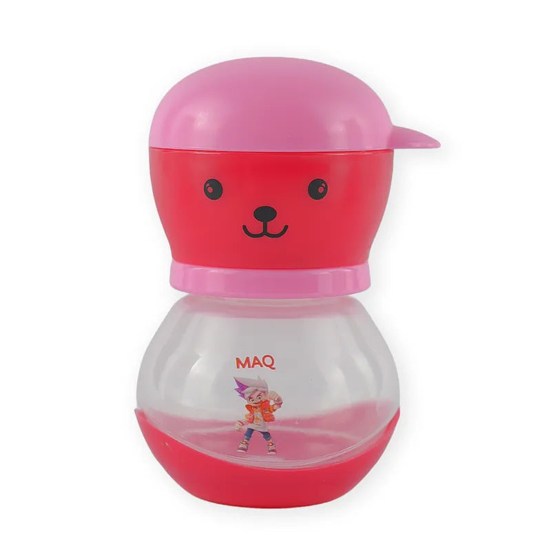 BABY FEEDING BOTTLE BEAR RED BASEBALL CAP MAQ - image 4