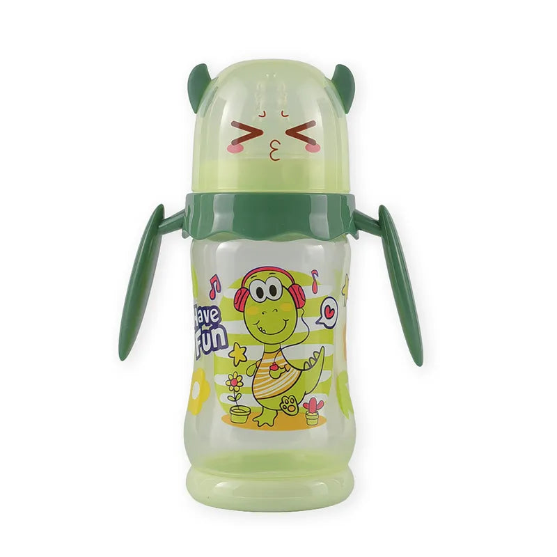 BABY FEEDING BOTTLE CUTE ANIMAL GREEN FISH