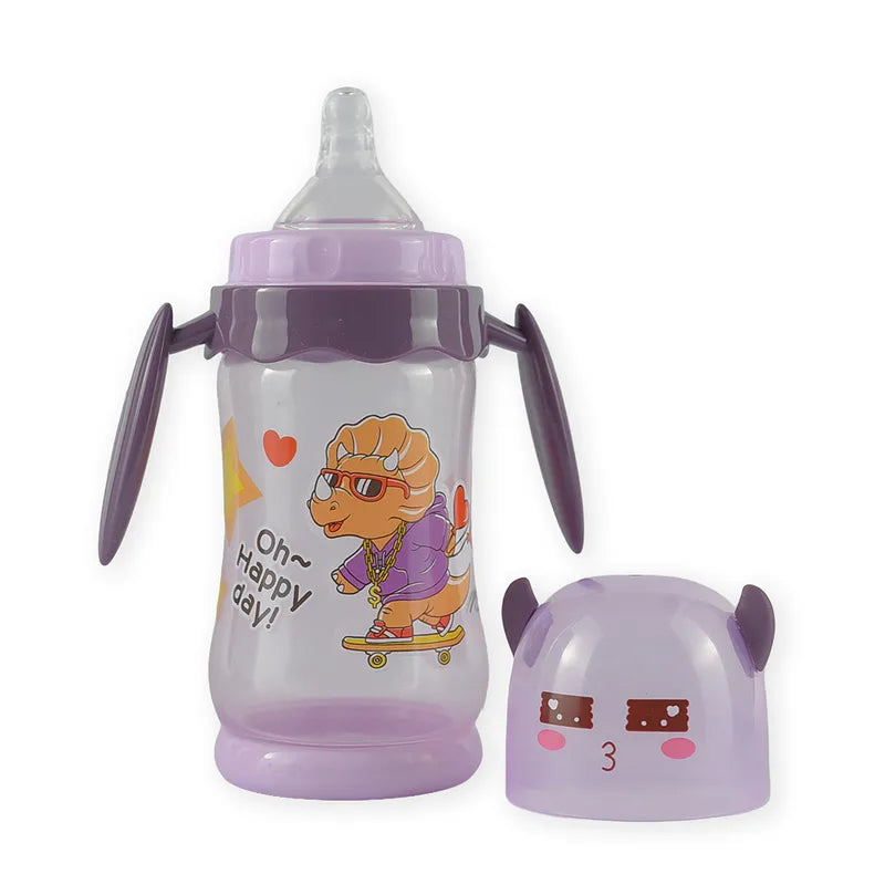 BABY FEEDING BOTTLE CUTE ANIMAL PURPLE FISH - image 6