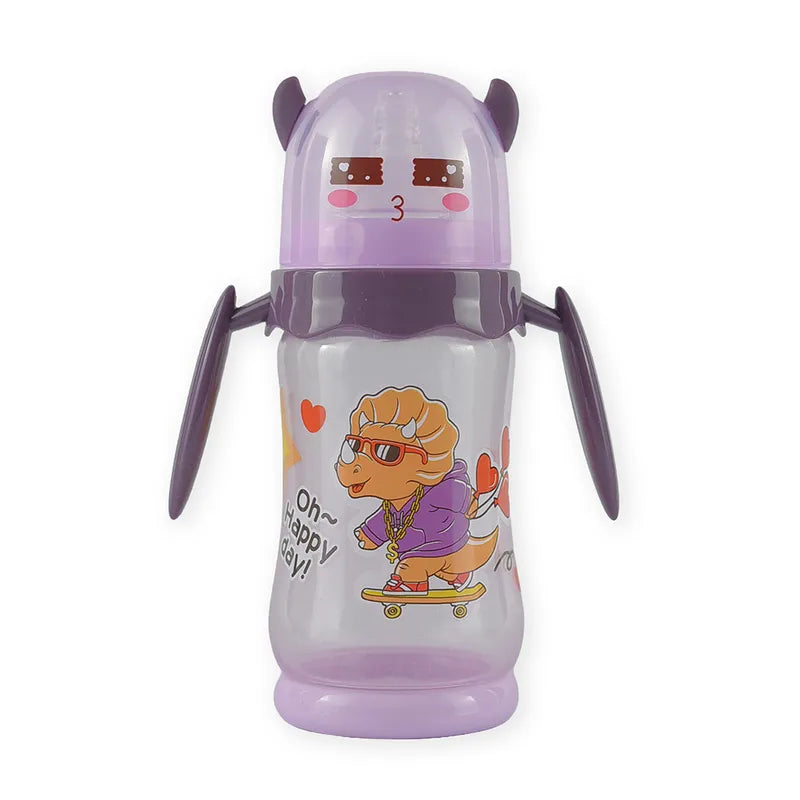 BABY FEEDING BOTTLE CUTE ANIMAL PURPLE FISH - image 4