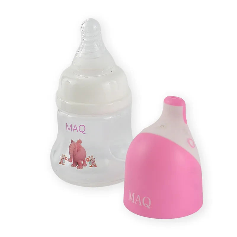 BABY FEEDING BOTTLE DOLPHIN BABY PINK MAQ - image 6