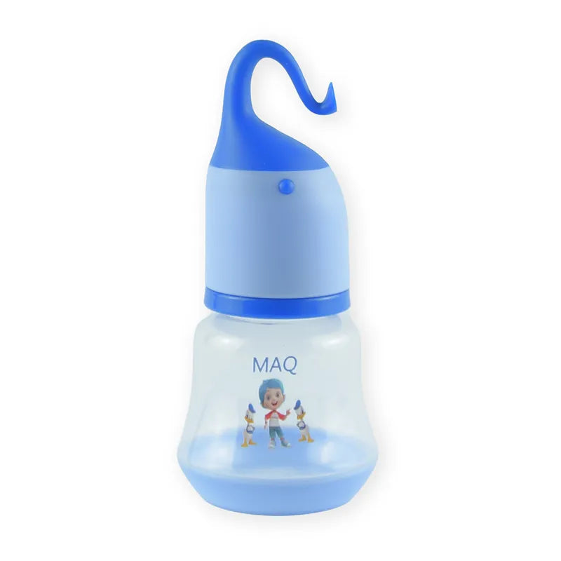 BABY FEEDING BOTTLE ELEPHANT BLUE MAQ