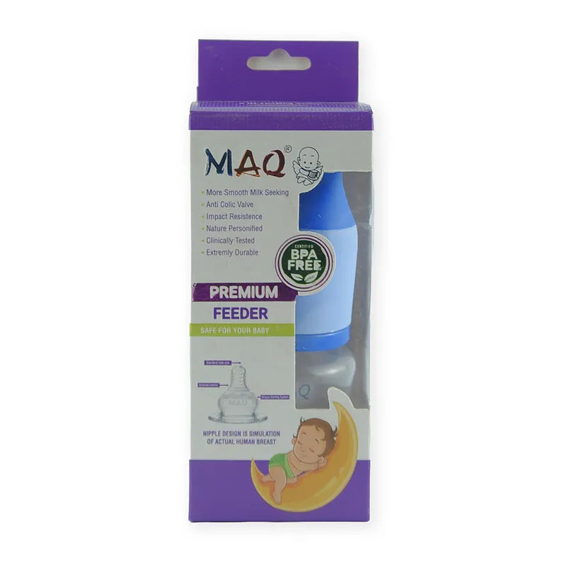 BABY FEEDING BOTTLE ELEPHANT BLUE MAQ - image 2