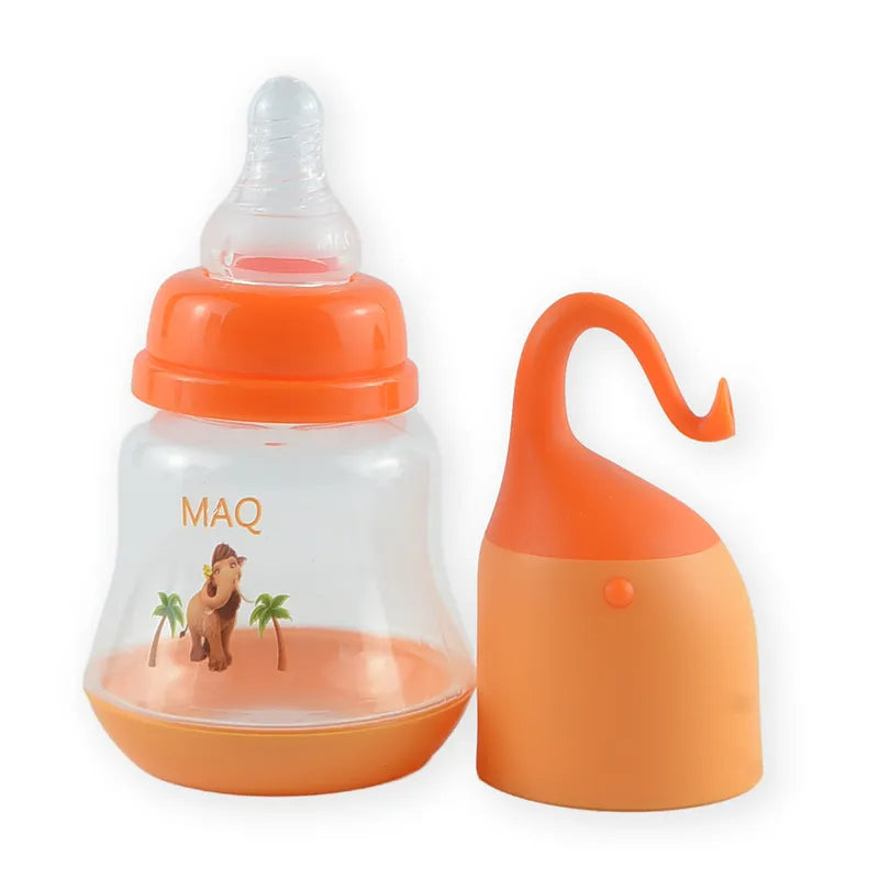 BABY FEEDING BOTTLE ELEPHANT ORANGE MAQ - image 3