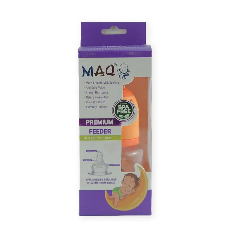 BABY FEEDING BOTTLE ELEPHANT ORANGE MAQ - image 2