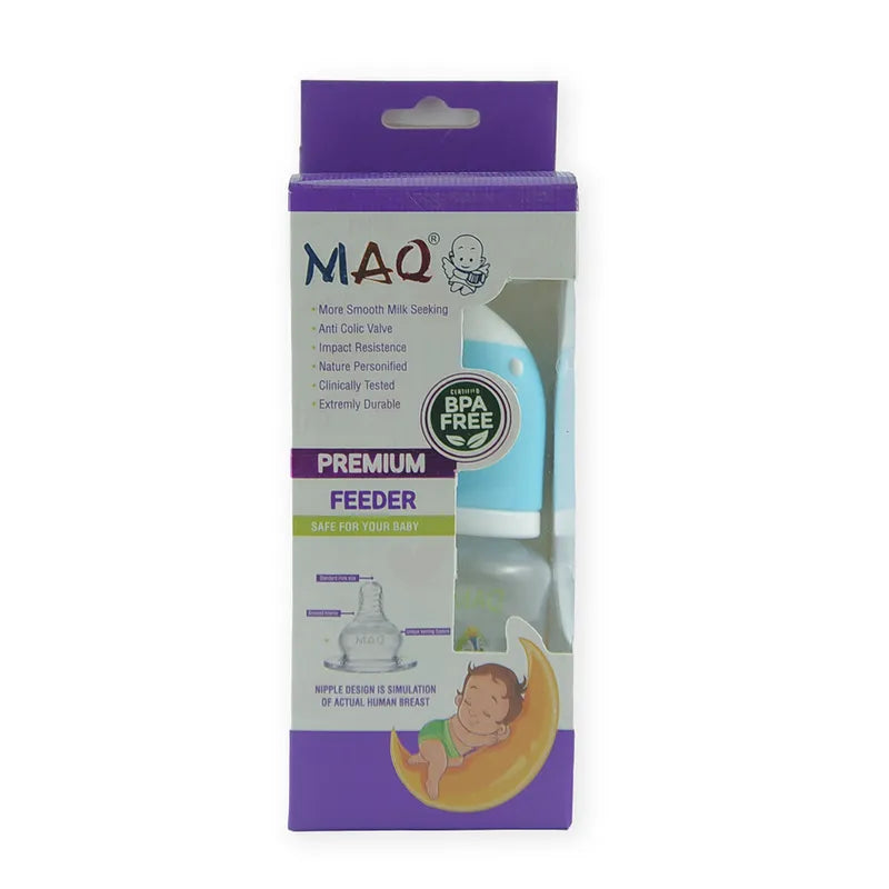 BABY FEEDING BOTTLE ELEPHANT SKY BLUE MAQ - image 2