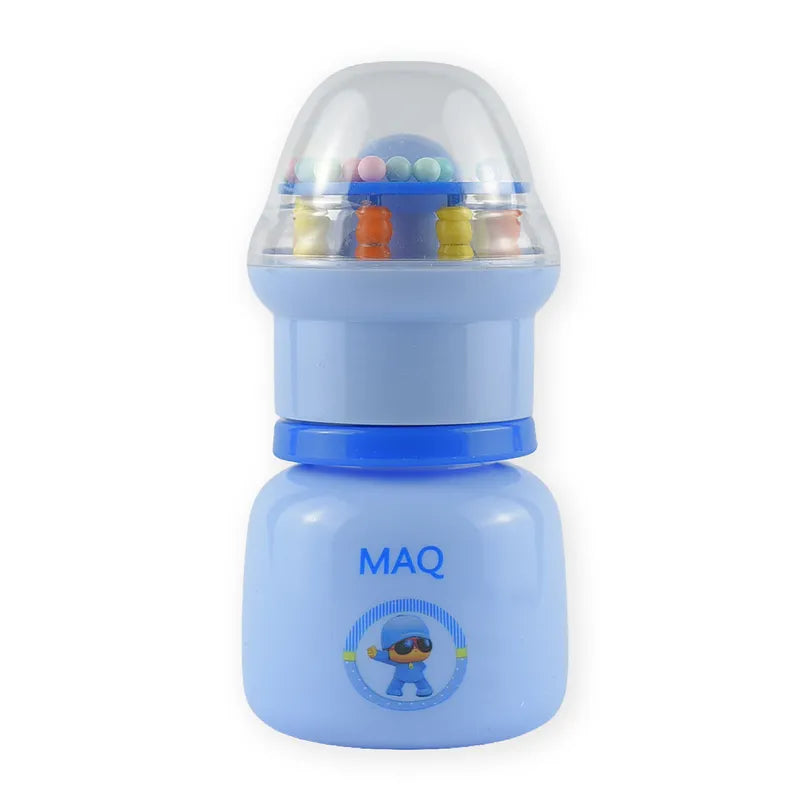 BABY FEEDING BOTTLE RATTLE CAP BLUE MAQ - image 4