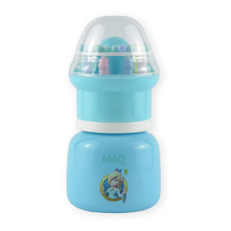 BABY FEEDING BOTTLE RATTLE CAP CYAN MAQ - image 4