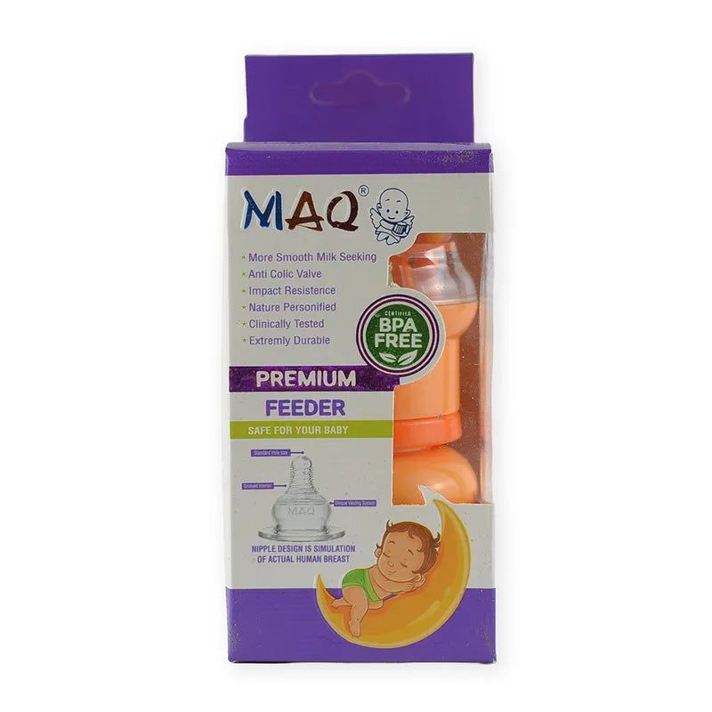 BABY FEEDING BOTTLE RATTLE CAP ORANGE MAQ - image 5