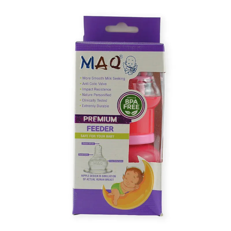 BABY FEEDING BOTTLE RATTLE CAP RED MAQ - image 2