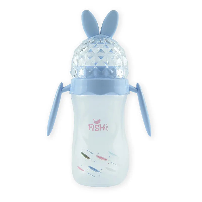 BABY FEEDING BOTTLE ROCKET DESIGN BLUE FISH - image 3